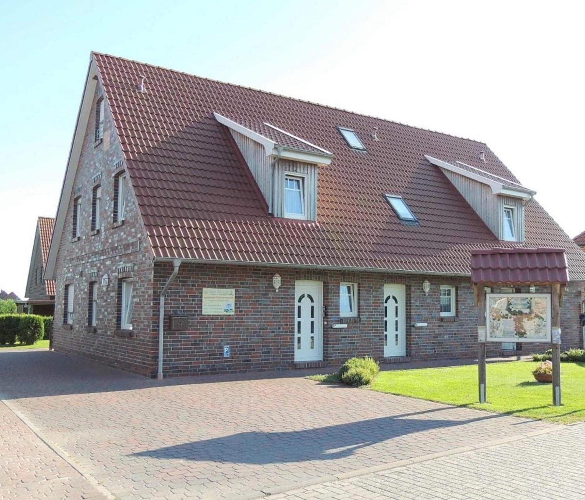 Haus Suedblick, Nr 2 Apartment Werdum Exterior photo